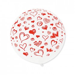 PALLONE ALL AROUND 31" 80cm PASSION WHITE