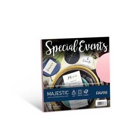 BUSTE 17x17 SPECIAL EVENTS 120gr 05 PINK 10pz