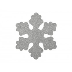 CRISTALLO DA APPENDERE 25cm ARGENTO