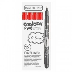 PENNARELLO FINELINER TRATTO CARIOCA 03 - ROSSO