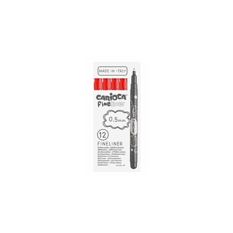 PENNARELLO FINELINER TRATTO CARIOCA 03 - ROSSO