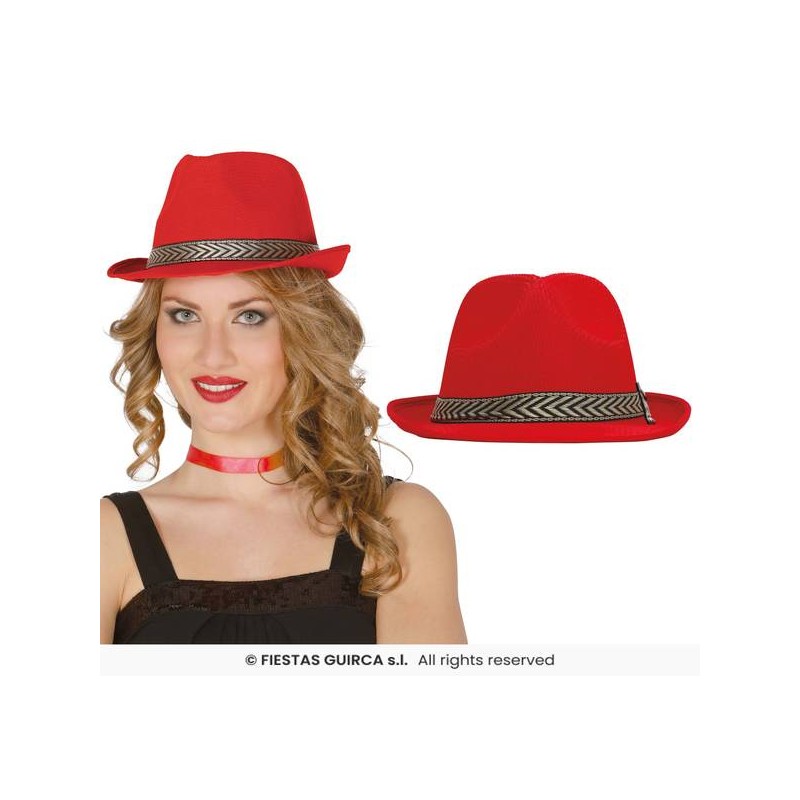 CAPPELLO GANSTER ROSSO