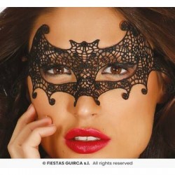 MASCHERA DONNA PIPISTRELLO IN PIZZO