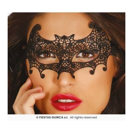 MASCHERA DONNA PIPISTRELLO IN PIZZO