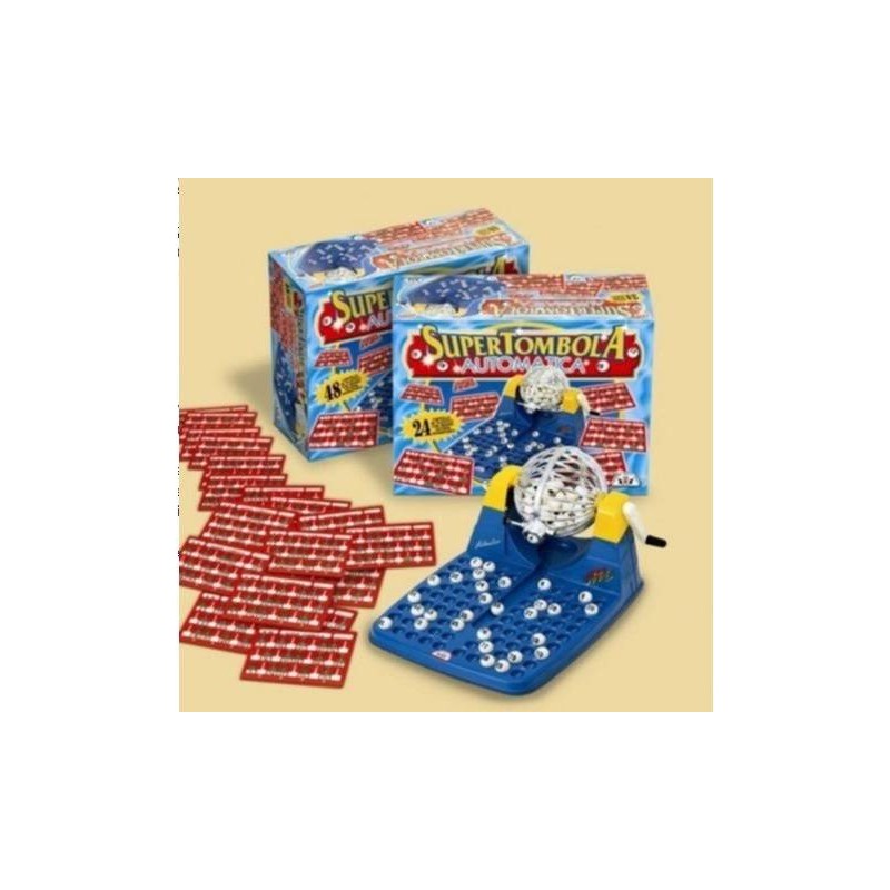 TOMBOLA AUTOMATICA C/DISTR. 24 CARTELLE. 120