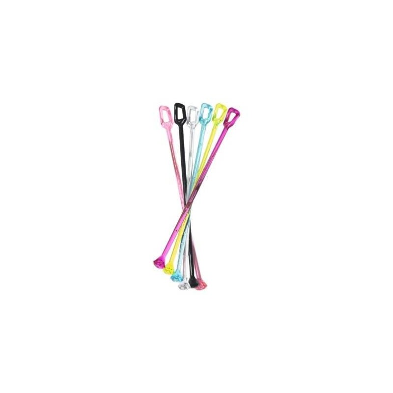 MISCELATORI COCKTAIL FLUO PS 25cm 100pz