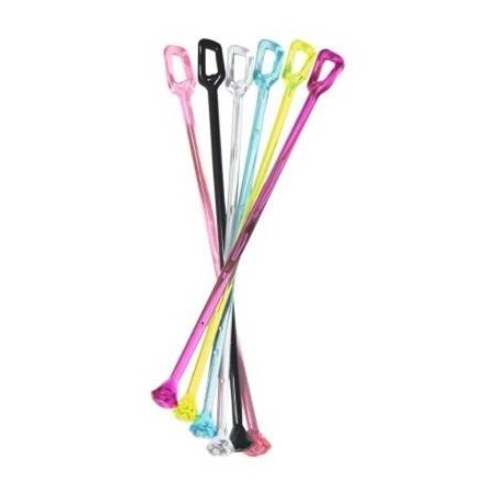 MISCELATORI COCKTAIL FLUO PS 25cm 100pz