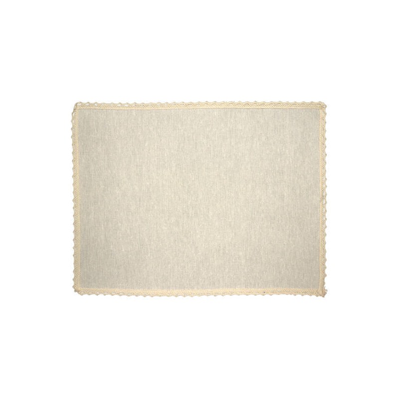 TOVAGLIETTA IN COTONE BIANCO AVORIO 30x40cm COT02476
