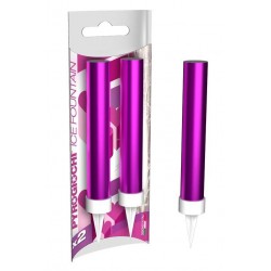 CANDELOTTI TORTA SATIN FUCSIA 2pz