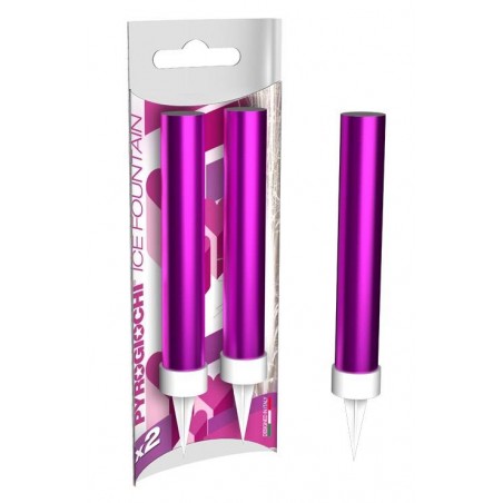 CANDELOTTI TORTA SATIN FUCSIA 2pz