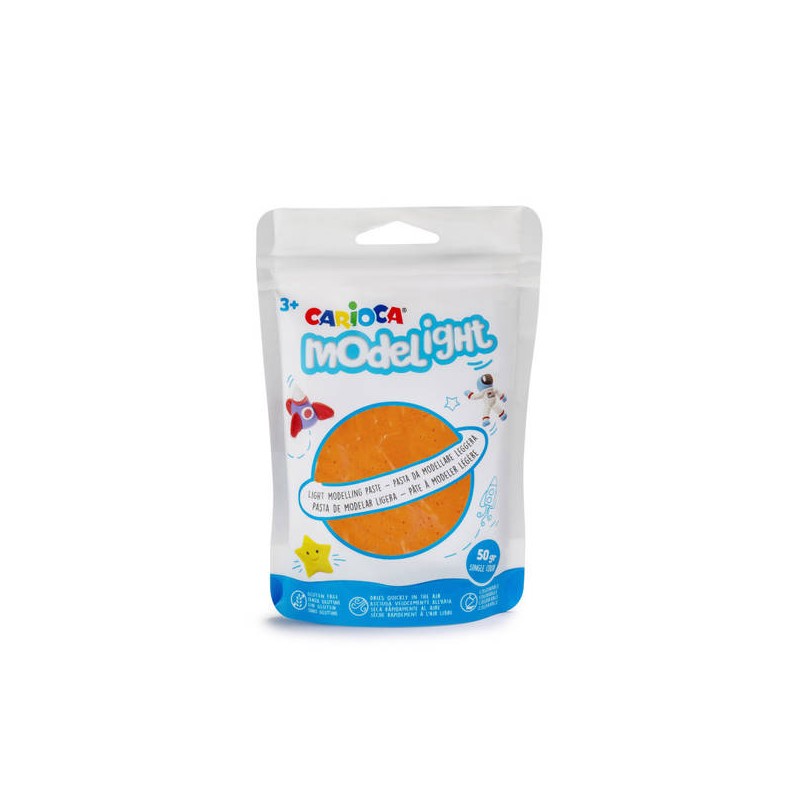CARIOCA MODELIGHT MAXI 50gr ARANCIONE