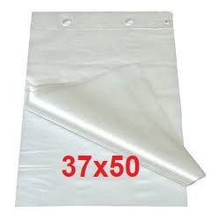 FOGLI HDPE CARTENE A STRAPPO 37x50cm 450 GRAMMI