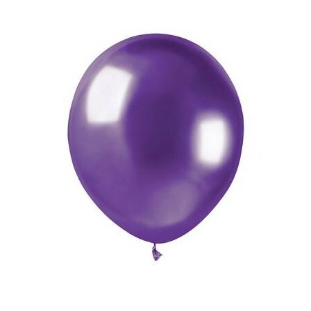 PALLONCINI LATTICE 5 12cm 50pz GLOSSY VIOLA