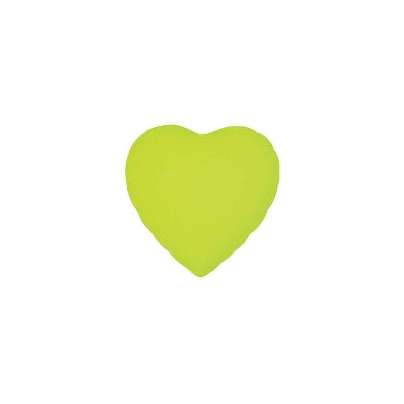 PALLONE MYLAR CUORE 18 45cm GIALLO FLUO