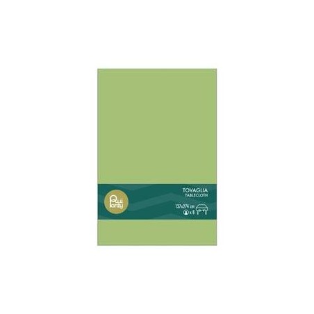 TOVAGLIA PVC 137X274 VERDE SALVIA