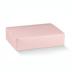 SCATOLA BOITE 30x24x8cm BLOOM ROSA