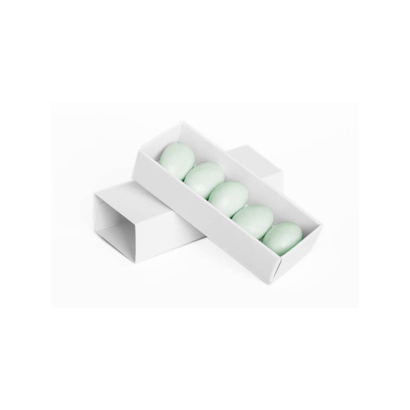 SCATOLA FIAMMIFERO 9x3,5x2cm BIANCA 10pz