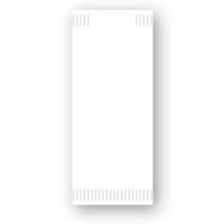 BUSTE PORTAPOSATE + TOVAGLIOLO 38x38 2v BIANCO 1000PZ