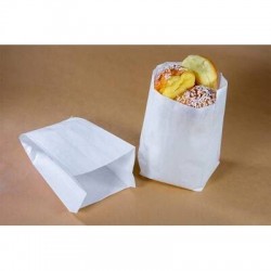 SACCHETTI CARTA BIANCHI B.45 MIS.19x40cm 10kg