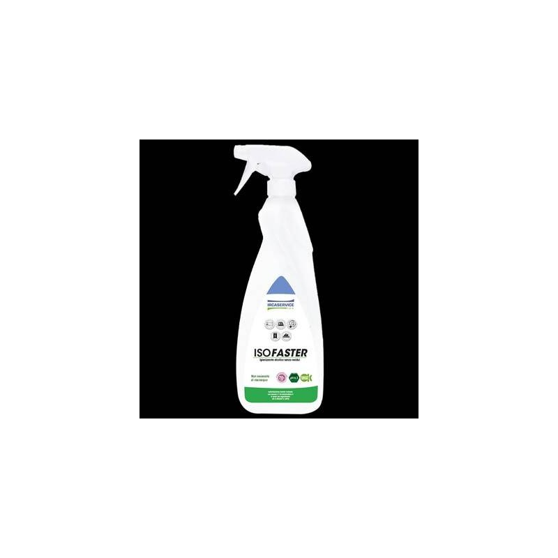 ISOFASTER SANITIZZANTE IGIENIZZANTE SENZA RESIDUO  BASE ALCOOL ISOPROPILICO 750ml