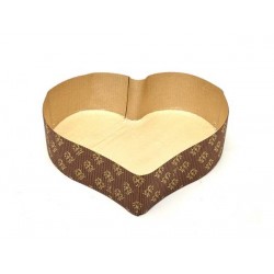 FORMA COTTURA CUORE 100gr 133x35mm G9F09014R 50pz