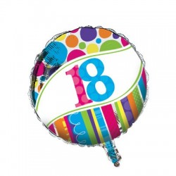 PALLONE MYLAR 18 BRIGHT/BOLD  45cm