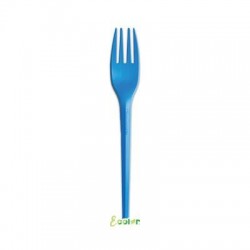 FORCHETTE ECOLOR CPLA 16cm BLU 20pz