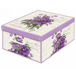 SCATOLA ARMADIO MIDI COLL. 32x42x17,5cm PROFUMATA VIOLETTE