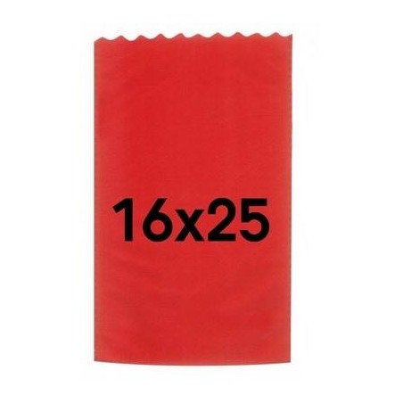 BUSTA REGALO TNT 16x25 12-ROSSO