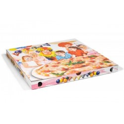 SCATOLE PIZZA 40 x 40 H3 k.v.b. COLORIAMO MOD. PESANTE 222 100pz