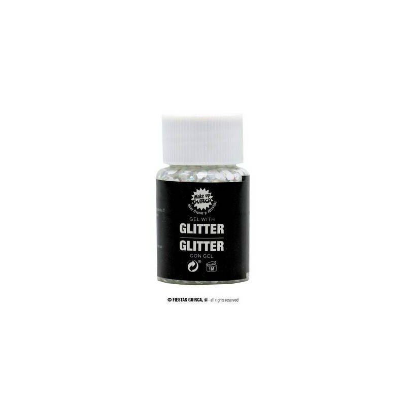 GEL GLITTER BIANCO VISO/CORPO 20gr
