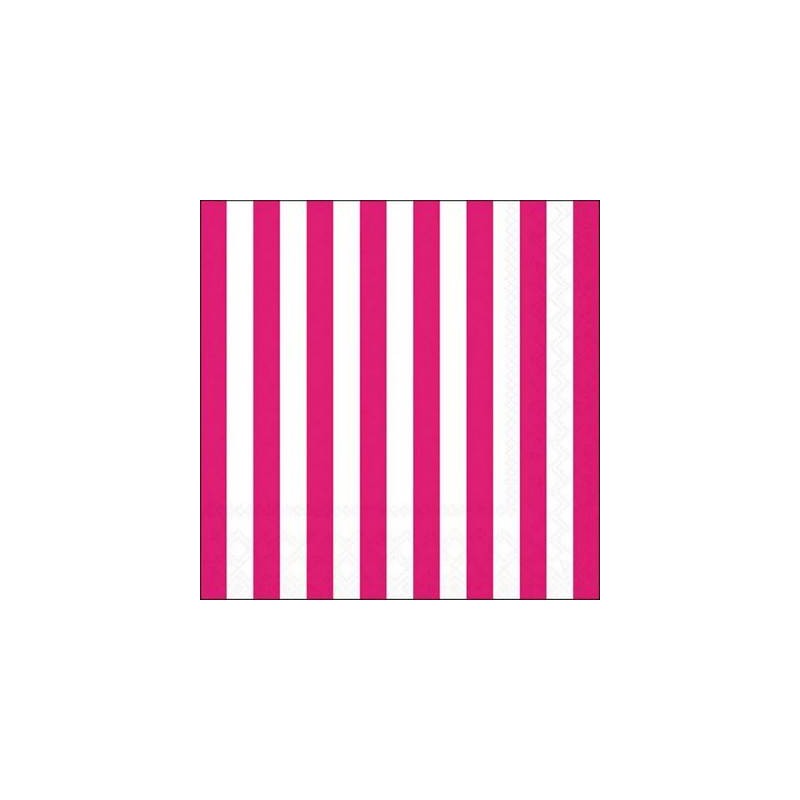 TOVAGLIOLI 33X33 STRISCA MAGENTA 20pz