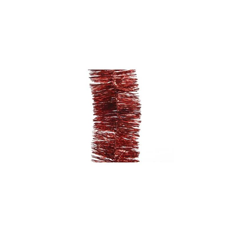 GHIRLANDA PVC LUCIDA ø7cm H.270cm ROSSO
