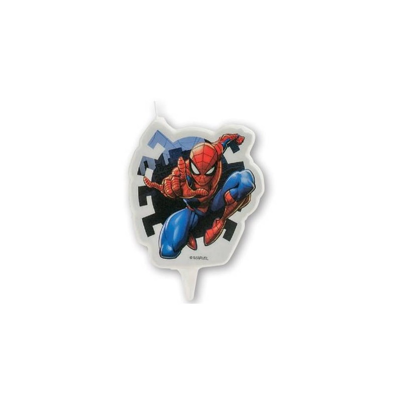 CANDELA SPIDERMAN VELA 8cm