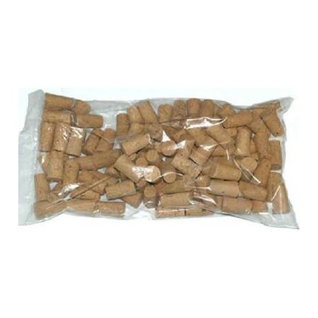 TAPPO SFUSO SUGHERO CONICO mm21x33 TS7211 100pz