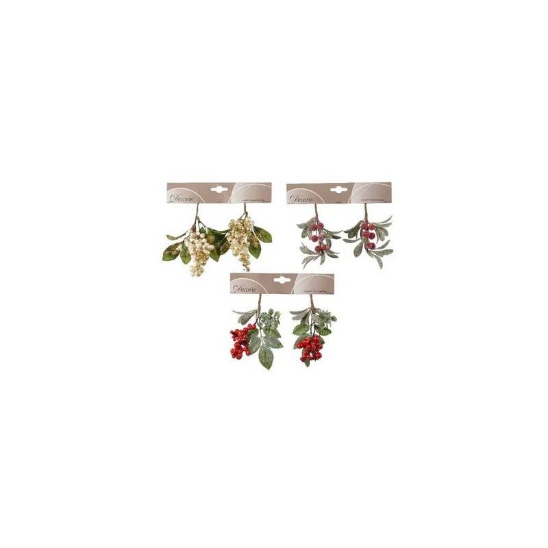PICKS BACCHE DECORIS H.16cm 2pz ass.ti
