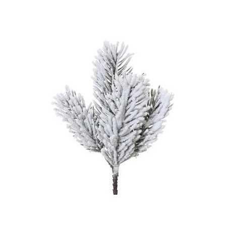 RAMETTO CHRISTMAS BRANCH SNOW H.19cm