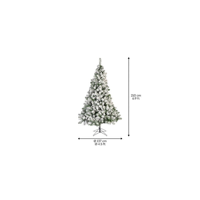 ALBERO PINO IMPERIAL INNEVATO ø137 H210cm