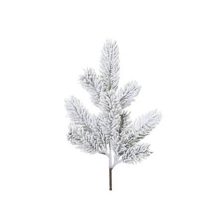 RAMETTO BIANCO CHRISTMAS BRANCH H.36cm