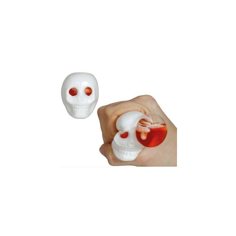 TESCHIO DI GOMMA CON VERMI 1pz