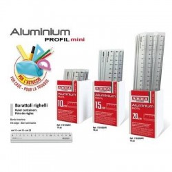 RIGHELLO ALLUMINIO 15cm PROFIL ARDA