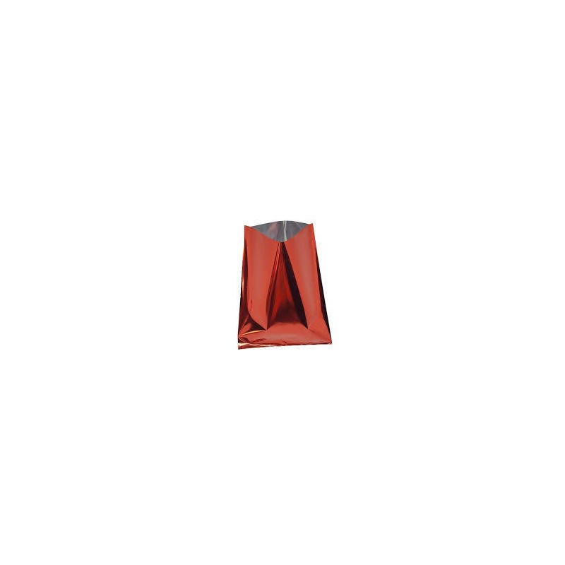 BUSTE REGALO P.P.L. 20x35cm ROSSO METAL 50pz