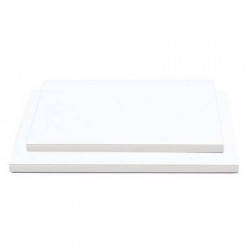 SOTTOTORTA CAKE BOARD RETTANGOLARE 40x60x1,2cm BIANCO