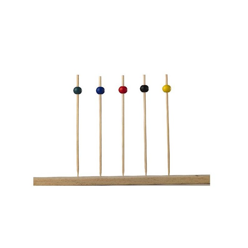 SPIEDI IN BAMBOO C/SFERA 15cm 100pz