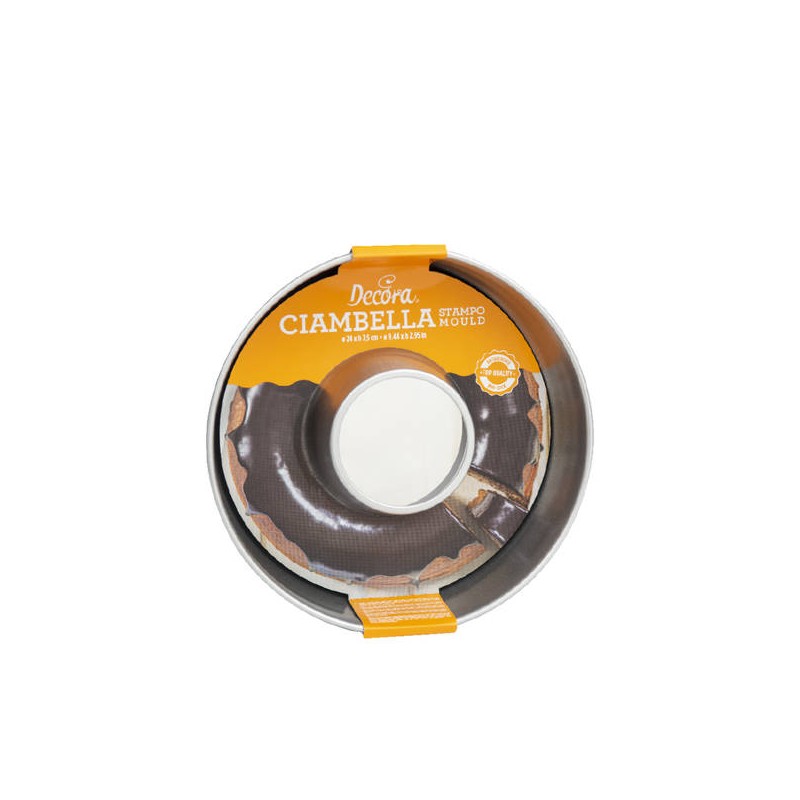 STAMPO SAVARIN CIAMBELLA ø24x7,5cm ANTIADERENTE
