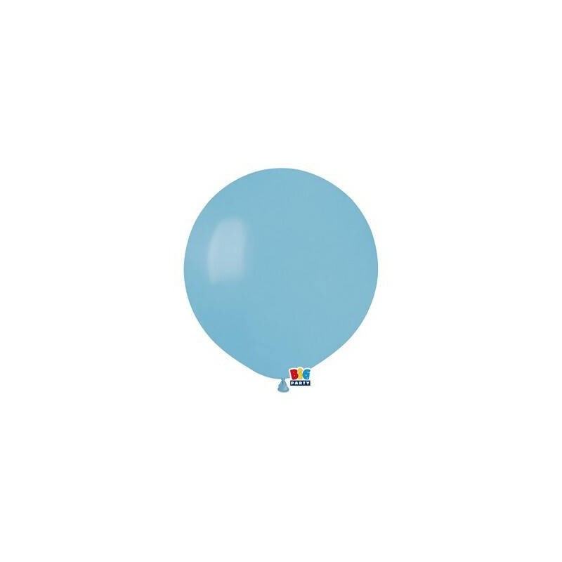 PALLONCINI LATTICE 19 48cm CELESTE 25pz