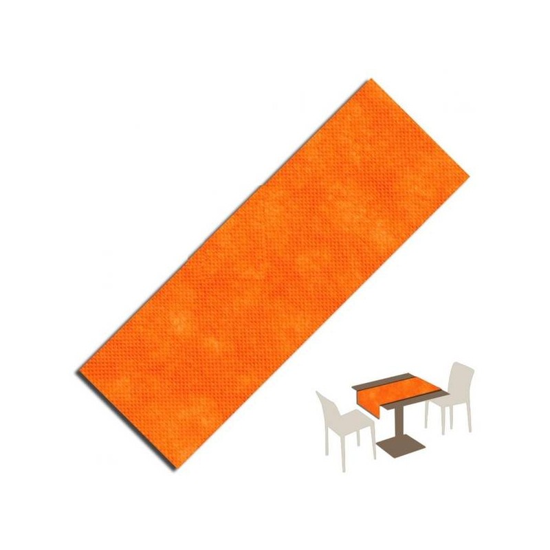 RUNNER TETE A TETE TNT ITALY 40x120cm ARANCIONE 50PZ