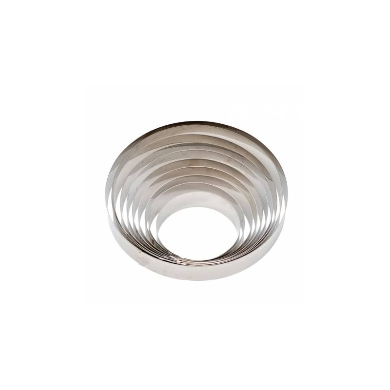 CERCHIO INOX ø24 H.4,5cm