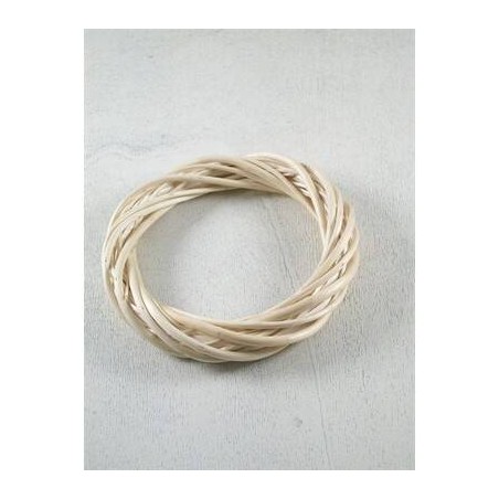 CORONA VIMINI NATURALE S/BUCCIA ø25cm