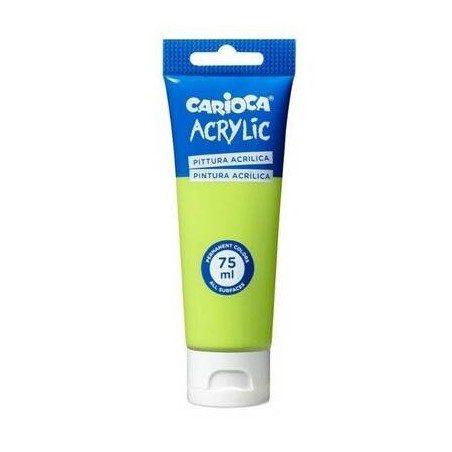 TEMPERA ACRILICA CARIOCA 75ml VERDE BRILLANTE